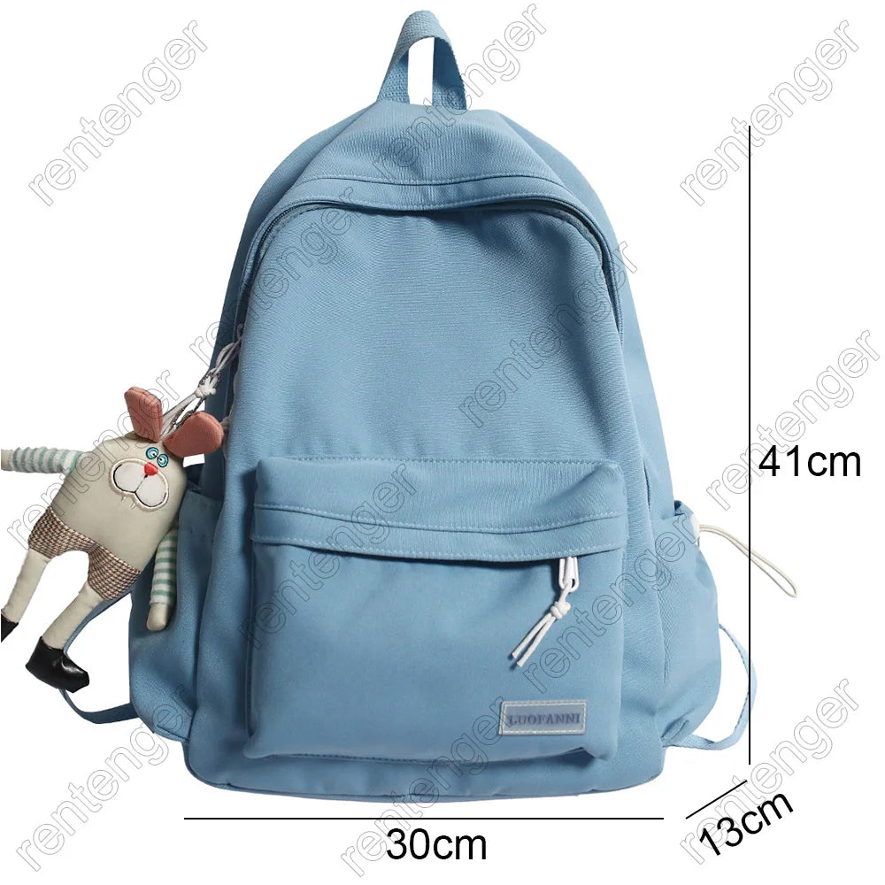 Travel Kawaii Harajuku Backpack Female Cute Bag Fashion Lady Waterproof Backpack Laptop Girls Student College Trendy School Bags