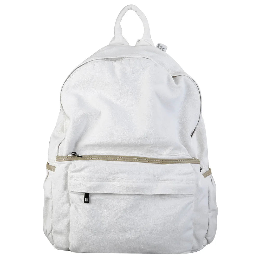 Travel Ladies Vintage Backpack Canvas Girl Fabric School Bag College Student Women Backpack Female Kawaii Laptop Bag Fashion New