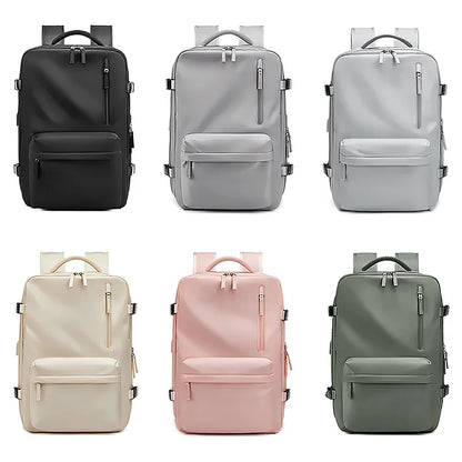 Travel Laptop Backpack Business Scalable Durable Carry On Backpacks With USB Port Water Resistant College Bag for Men Women Bags