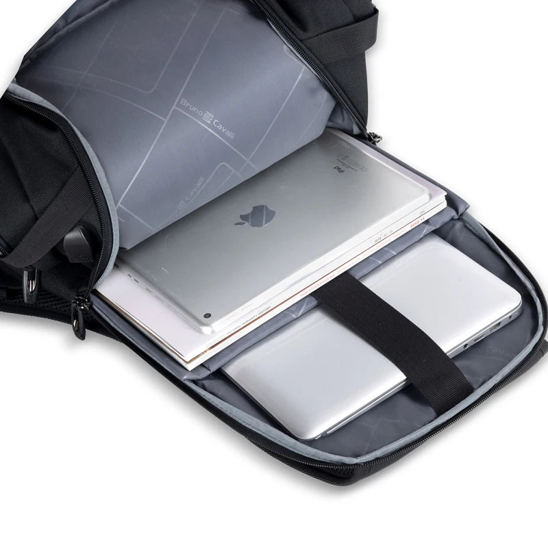 Travel Laptop Backpack, Business Water Resistant Laptop Backpack with USB Charging Port, College Bag for Men & Women