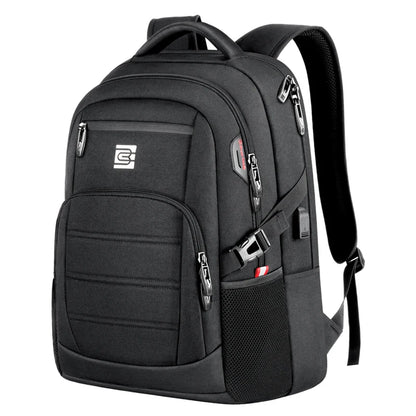 Travel Laptop Backpack, Business Water Resistant Laptop Backpack with USB Charging Port, College Bag for Men & Women