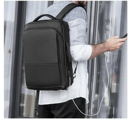 Travel Laptop Backpack Large Anti Theft College School Backpack for Men and Women with USB Charging Port Water Resistant Backbag