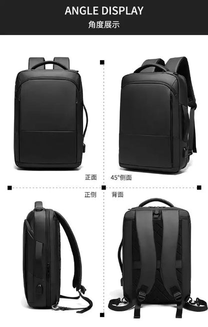 Travel Laptop Backpack Large Anti Theft College School Backpack for Men and Women with USB Charging Port Water Resistant Backbag