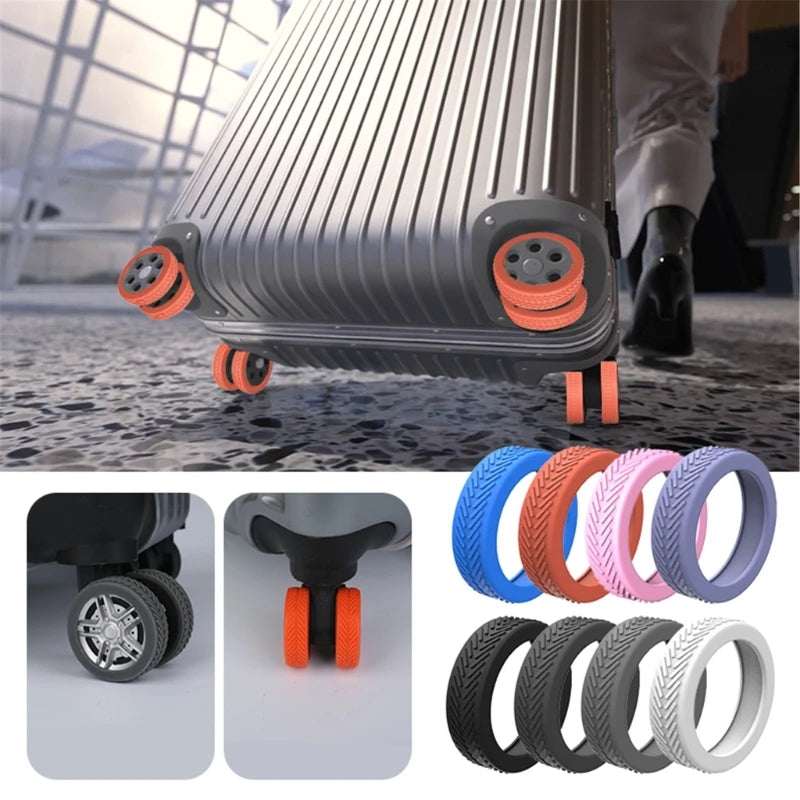 Travel Luggage Spinner Wheel Covers Luggage Wheel Covers Suitcase Wheel Cover