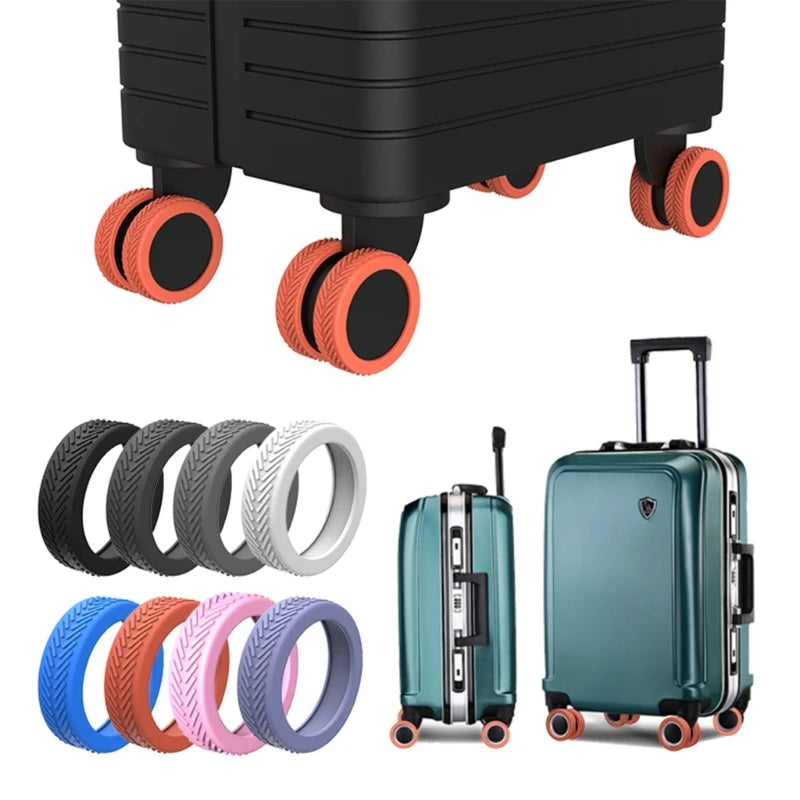 Travel Luggage Spinner Wheel Covers Luggage Wheel Covers Suitcase Wheel Cover