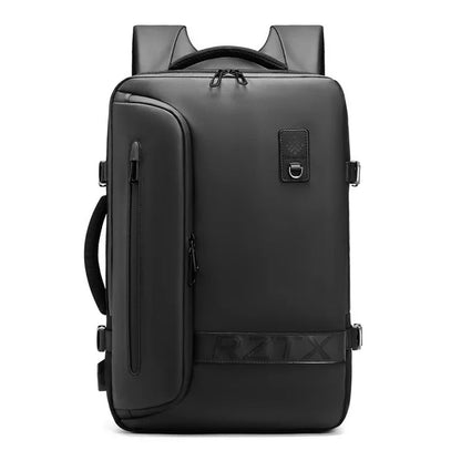 Travel Men Expanded Laptop Backpack vacuum compression hiking Backpack USB charging Business Large Capacity school Backpack