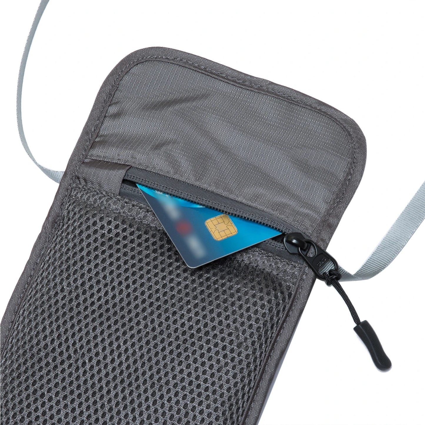 Travel Neck Wallet Passport Holder Organizer Case Small Messenger Bag for Women and Men