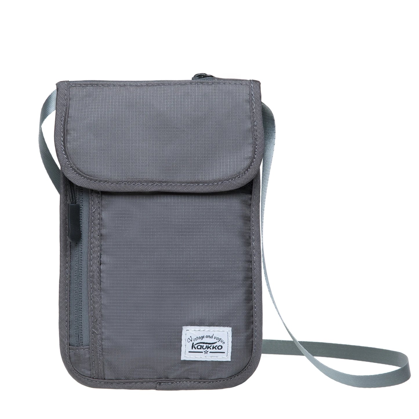 Travel Neck Wallet Passport Holder Organizer Case Small Messenger Bag for Women and Men