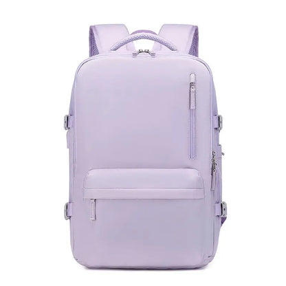 Travel Shoes Bag Oxford Backpack for Women USB Charging Waterproof Men Back Pack 15 Inches Laptop Bag 30L Big Capacity Outdoor