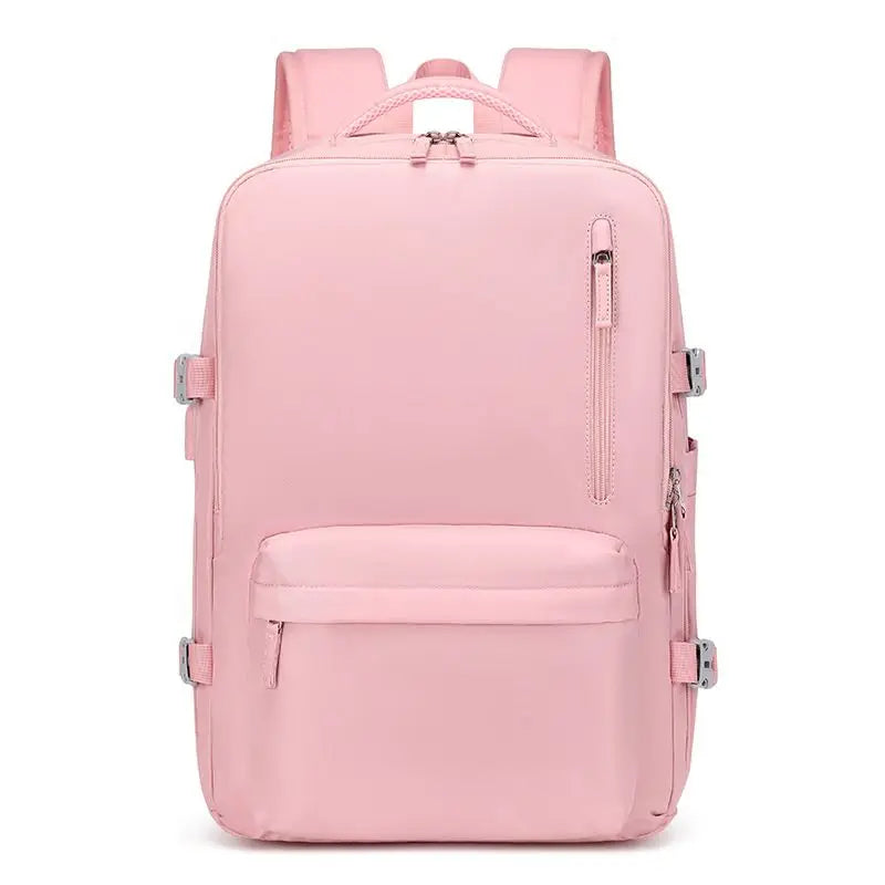 Travel Shoes Bag Oxford Backpack for Women USB Charging Waterproof Men Back Pack 15 Inches Laptop Bag 30L Big Capacity Outdoor