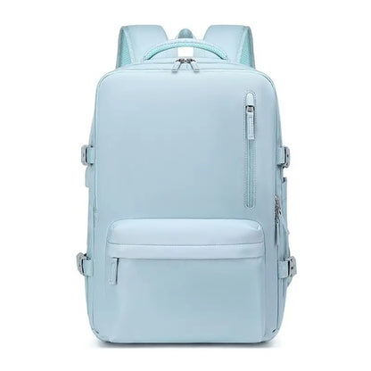Travel Shoes Bag Oxford Backpack for Women USB Charging Waterproof Men Back Pack 15 Inches Laptop Bag 30L Big Capacity Outdoor