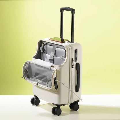 Travel Suitcase Carry on Luggage Cabin Rolling Luggage Password Suitcase Trolley Bag with Wheels Business Boarding box Luggage