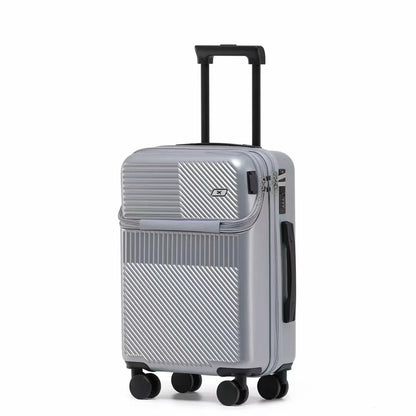 Travel Suitcase Carry on Luggage Cabin Rolling Luggage Trolley Password Suitcase Bag with Wheels Business Lightweight Luggage