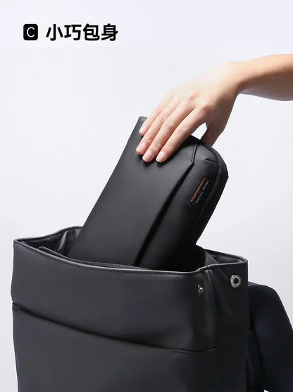 Travel Toiletry Bag Men's Business Trip Gods Dry Wet Separation Fitness Bath Bag Waterproof Makeup Storage Bag L_MR86 Wash Bag