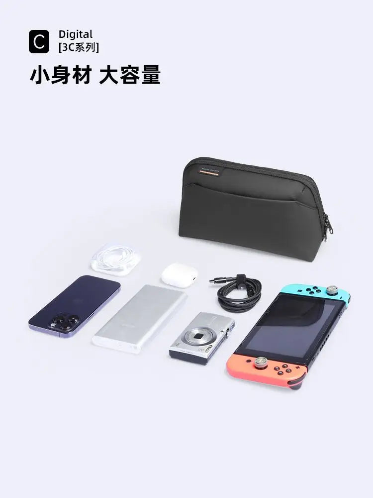 Travel Toiletry Bag Men's Business Trip Gods Dry Wet Separation Fitness Bath Bag Waterproof Makeup Storage Bag L_MR86 Wash Bag