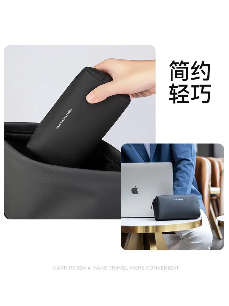 Travel Toiletry Bag Men's Business Trip Gods Dry Wet Separation Fitness Bath Bag Waterproof Makeup Storage Bag Wash Bag