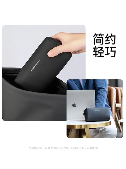 Travel Toiletry Bag Men's Business Trip Gods Dry Wet Separation Fitness Bath Bag Waterproof Makeup Storage Bag Wash Bag