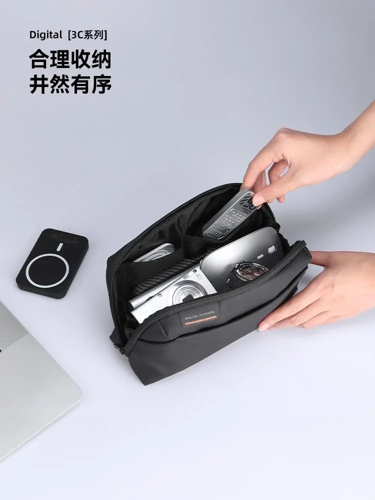 Travel Toiletry Bag Men's Business Trip Gods Dry Wet Separation Fitness Bath Bag Waterproof Makeup Storage Bag L_MR86 Wash Bag