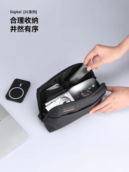 Travel Toiletry Bag Men's Business Trip Gods Dry Wet Separation Fitness Bath Bag Waterproof Makeup Storage Bag L_MR86 Wash Bag