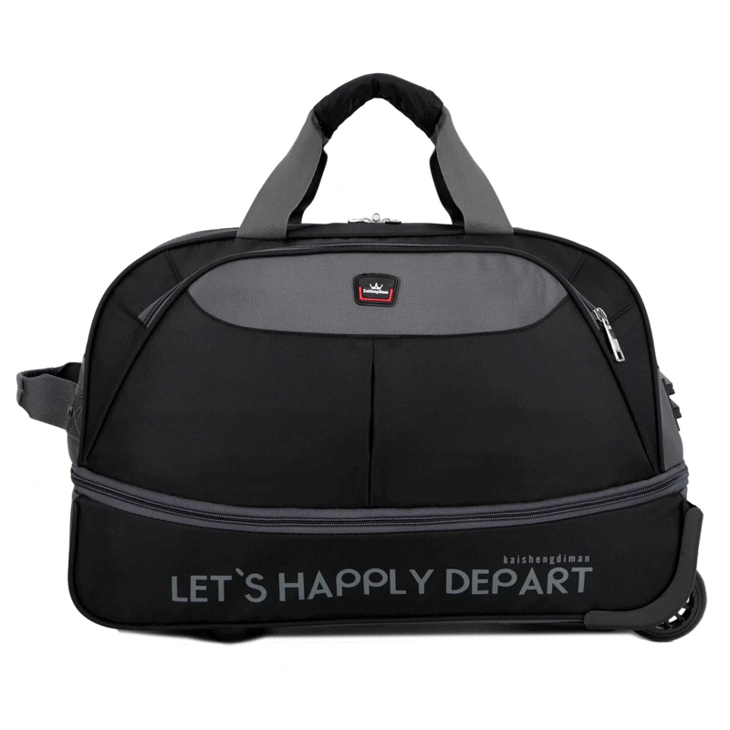 Travel Trolley Bags With Wheels Men Women Travel Suitcase Rolling Luggage Bags Carry on Luggage Bag Large Capacity Handbag