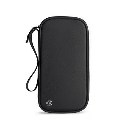 Travel Wallet Family Passport Holder Travel Documents Organizer Durable waterproof Passport Case with RFID Blocker for Men Women