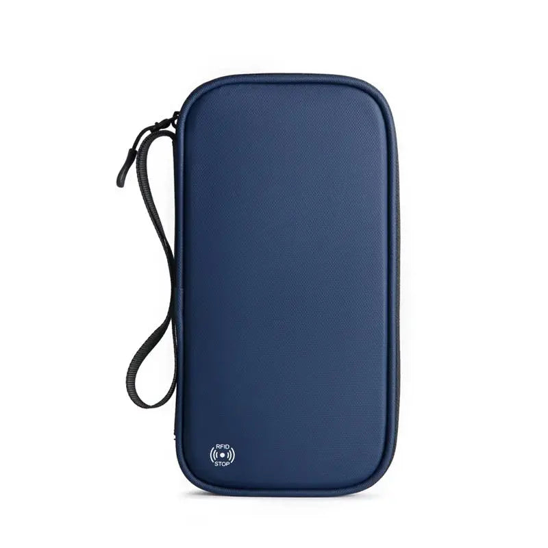 Travel Wallet Family Passport Holder Travel Documents Organizer Durable waterproof Passport Case with RFID Blocker for Men Women