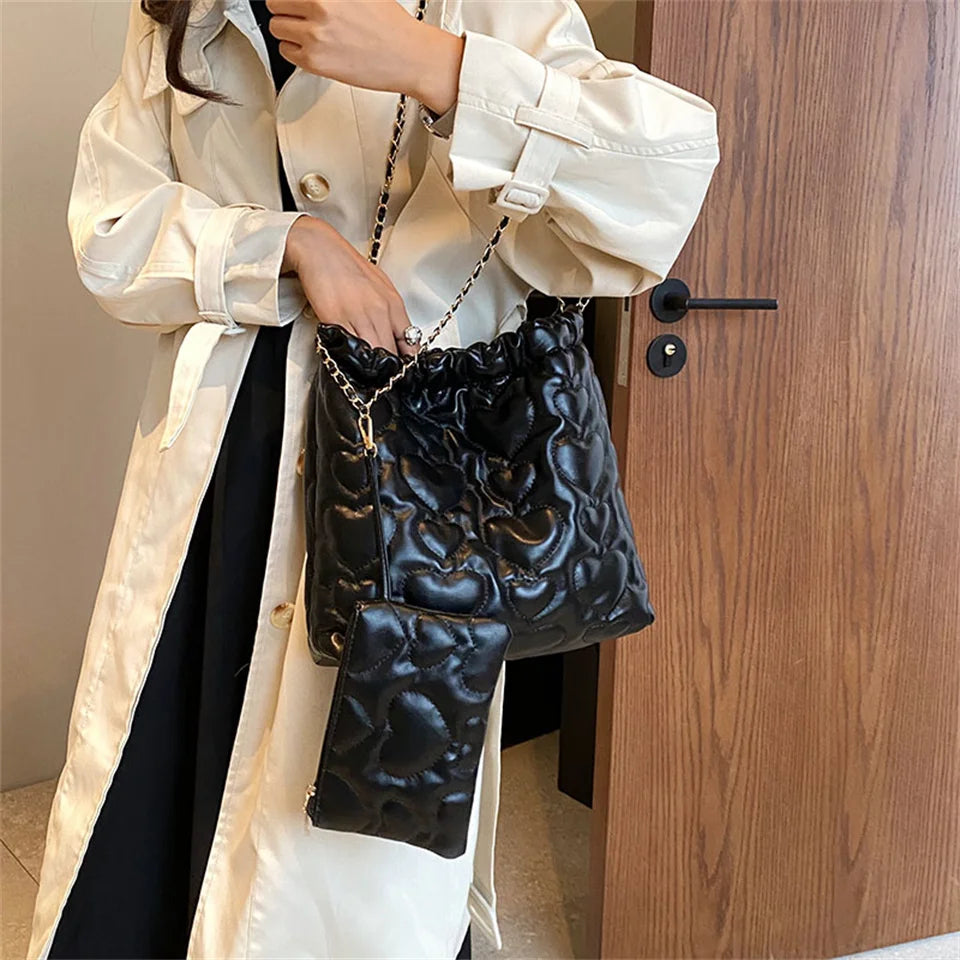 Travel Women Shoulder Bags PU Fashion Handbag For Ladies Mummy Outdoor Large Crossbody Tote Top-handle Messenger Bag