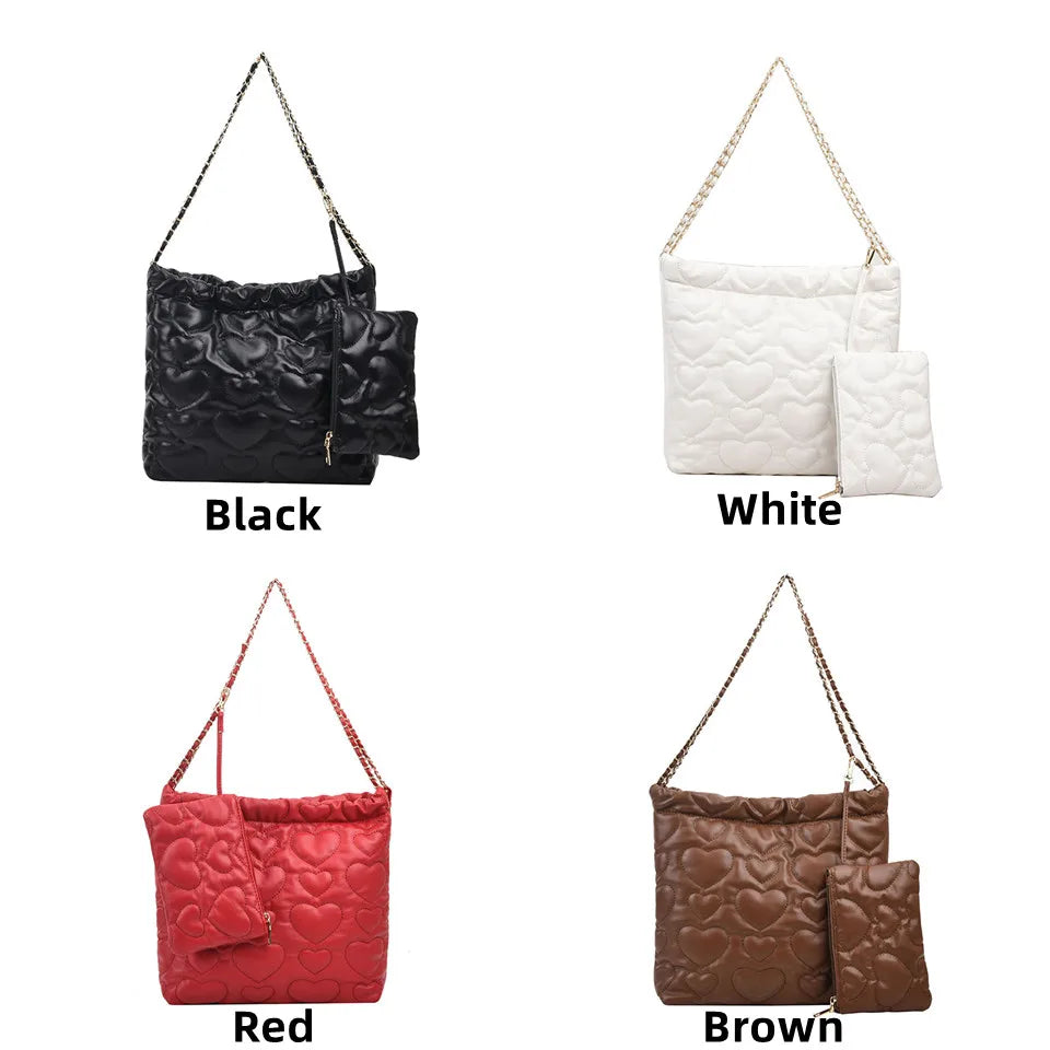 Travel Women Shoulder Bags PU Fashion Handbag For Ladies Mummy Outdoor Large Crossbody Tote Top-handle Messenger Bag