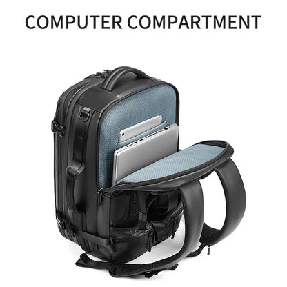 Travel backpack For Men waterproof 17.3 inch Business Laptop Backpack with Separate Shoe Bag outdoors Hiking camping backpack
