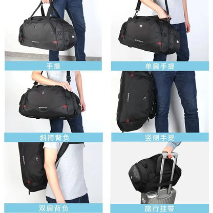 Travel bags Handbag duffel bag for men business trip travel short distance sports dry and wet separation fitness bag
