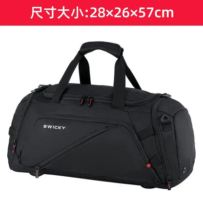 Travel bags Handbag duffel bag for men business trip travel short distance sports dry and wet separation fitness bag
