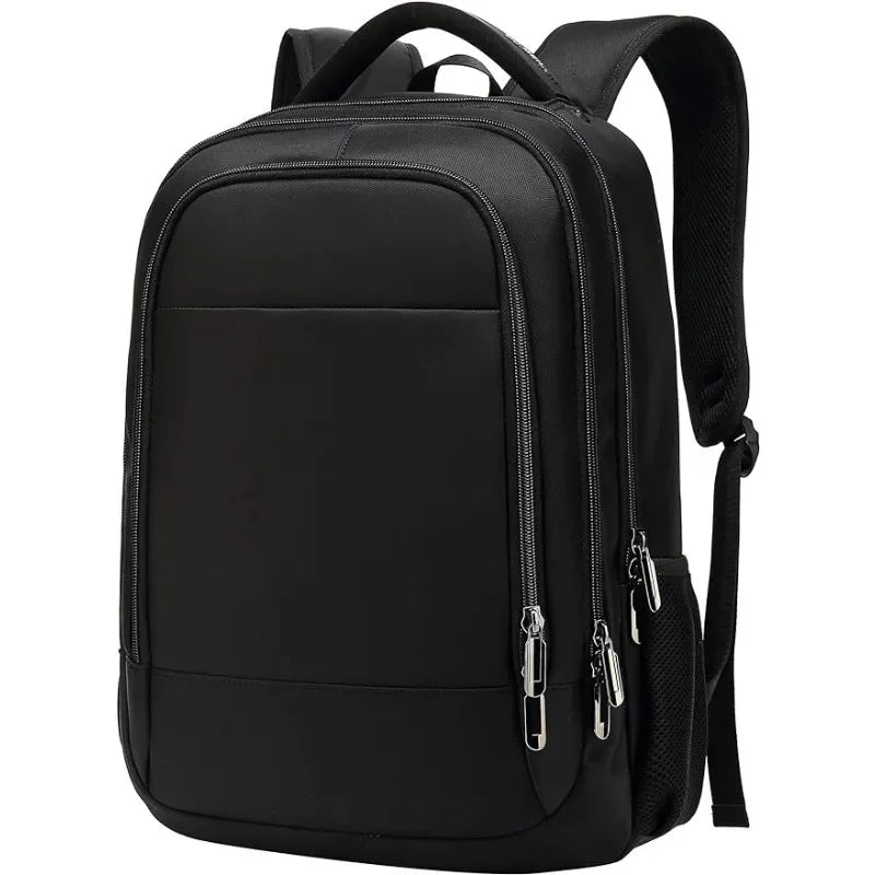 Travel for Men, Classic 15.6 Inch Laptop Backpack Casual Computer Daypacks with USB Charging/Headphone Port