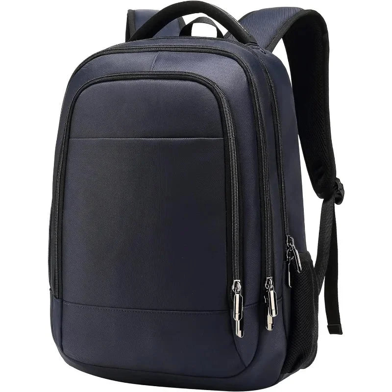 Travel for Men, Classic 15.6 Inch Laptop Backpack Casual Computer Daypacks with USB Charging/Headphone Port