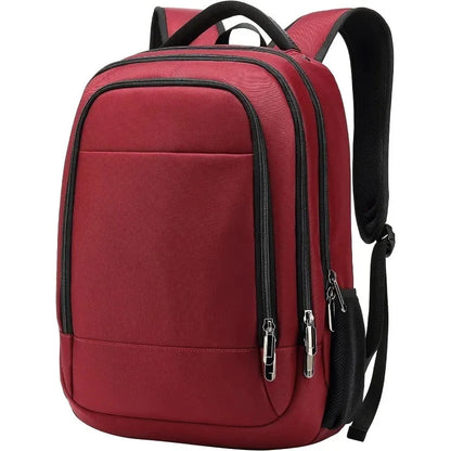 Travel for Men, Classic 15.6 Inch Laptop Backpack Casual Computer Daypacks with USB Charging/Headphone Port