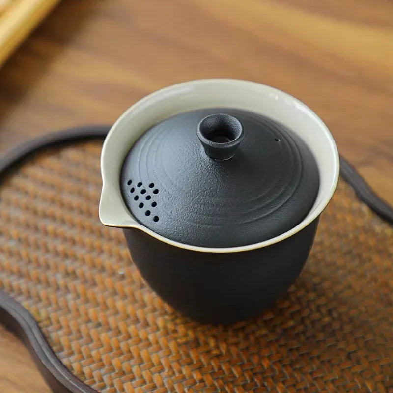 TravelTea Set Portable Outdoor Camping Tea Making Tool Single Kung Fu Teaware Sets The Best Gift for Tea Culture Lovers Gift Set