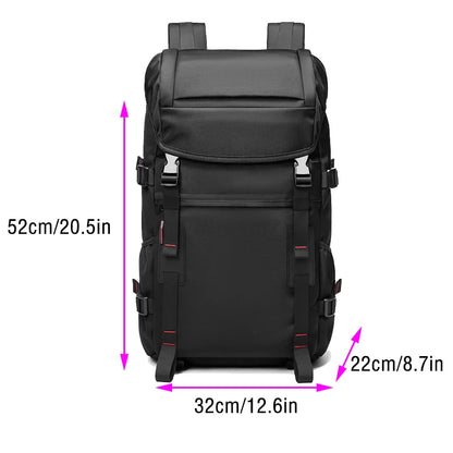 Traveling Backpack Man Waterproof Oxford Lightweight Camping Outdoor Bags Trend 2024 Drawstring Hikking Multifinonal Back Pack