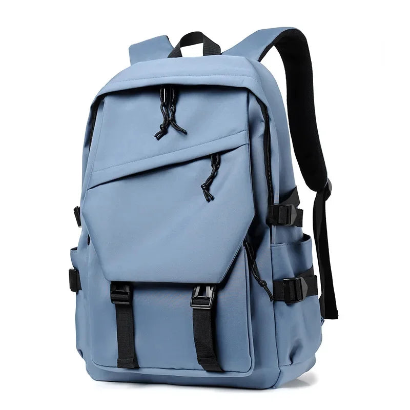 Trend Simple Couple Junior High School College Student Backpack Fashion Large Capacity