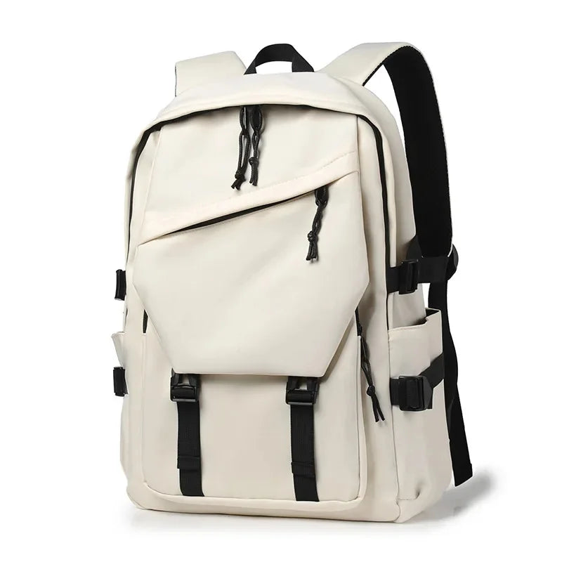 Trend Simple Couple Junior High School College Student Backpack Fashion Large Capacity