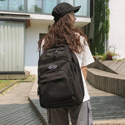 Trendy Double Shoulder Backpack laptop school bags for bunny Oxford cute backpack women