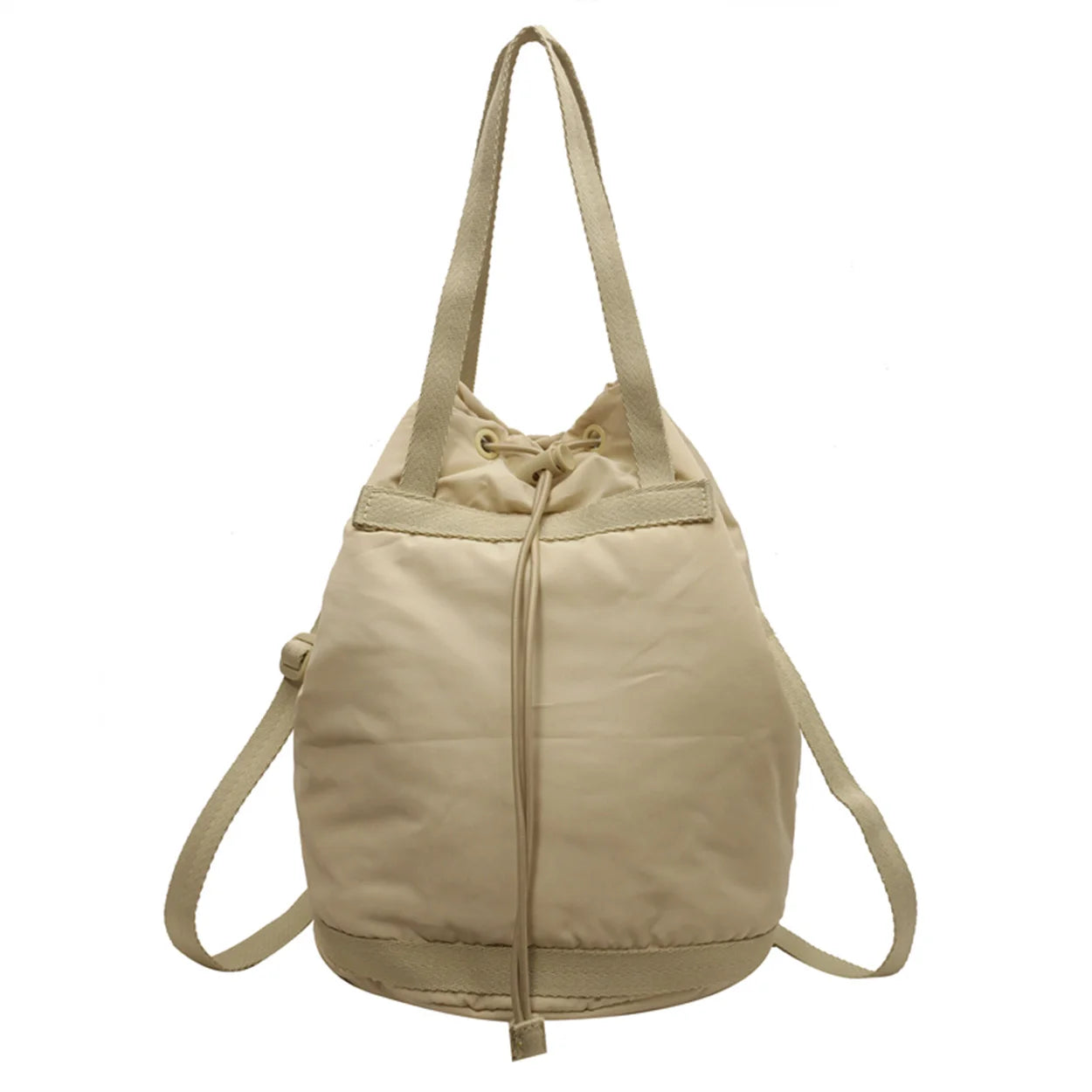 Trendy Female Casual Drawstring Crossbody Bags Cute Fashion Women Kawaii Shoulder Bag Ladies High Grade Travel Solid Color Daily