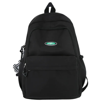 Trendy Female Cute Nylon University Backpack Women Laptop School Bag Girl Leisure College Backpack Fashion Lady Travel Book Bags