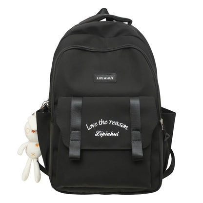 Trendy Female High Capacity School Bag Cute Waterproof Ladies Travel Laptop Women College Backpack Girl Book Bags Fashion Kawaii