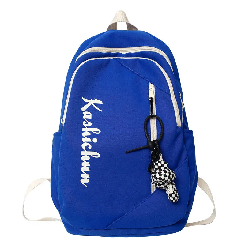 Trendy Female Laptop College Backpack New Boy Girl School Bag Women Men Syudent Travel Backpack Male Lady Nylon Book Bag Fashion