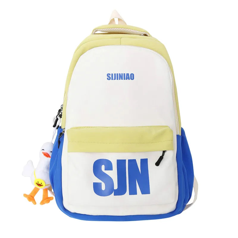 Trendy Female Leisure Waterproof Book Bag Women Kawaii Laptop Nylon Ladies Travel School Bags Girl Cool College Backpack Fashion