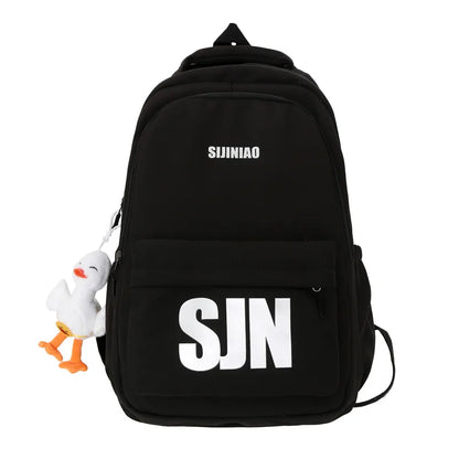 Trendy Female Leisure Waterproof Book Bag Women Kawaii Laptop Nylon Ladies Travel School Bags Girl Cool College Backpack Fashion