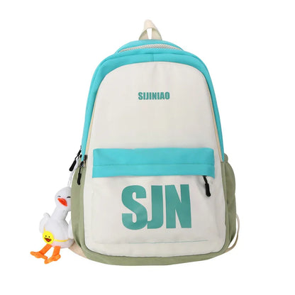 Trendy Female Leisure Waterproof Book Bag Women Kawaii Laptop Nylon Ladies Travel School Bags Girl Cool College Backpack Fashion