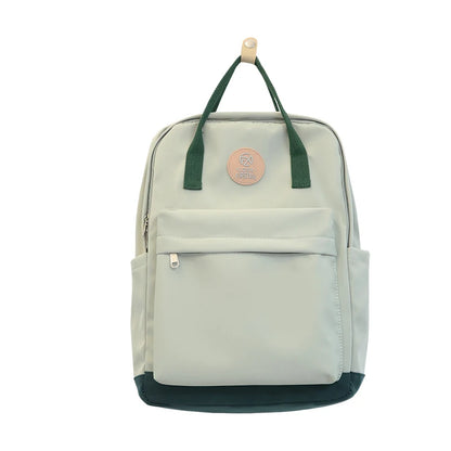 Trendy Female Red Cute School Bag Cool Girl Nylon College Backpack Fashion Lady Kawaii Teen Travel Women Laptop Leisure Book Bag
