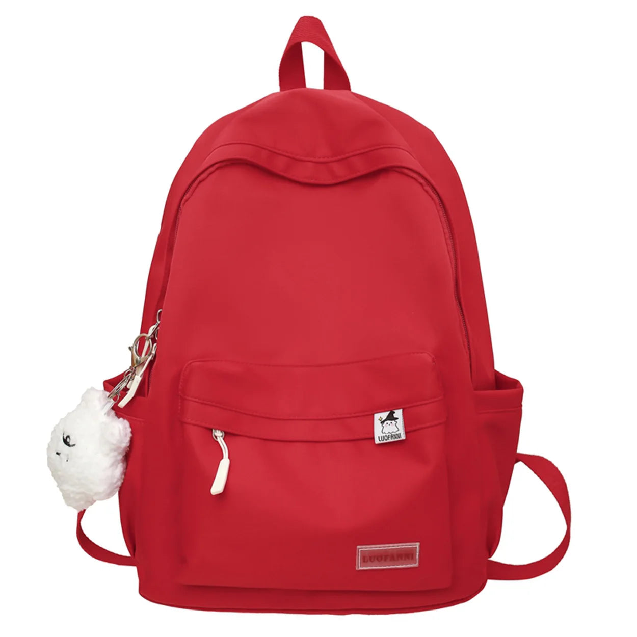 Trendy Female School Bag Cute Green Nylon Travel Laptop Waterproof Cool Women College Backpack Fashion Girl Kawaii Book Bag Lady