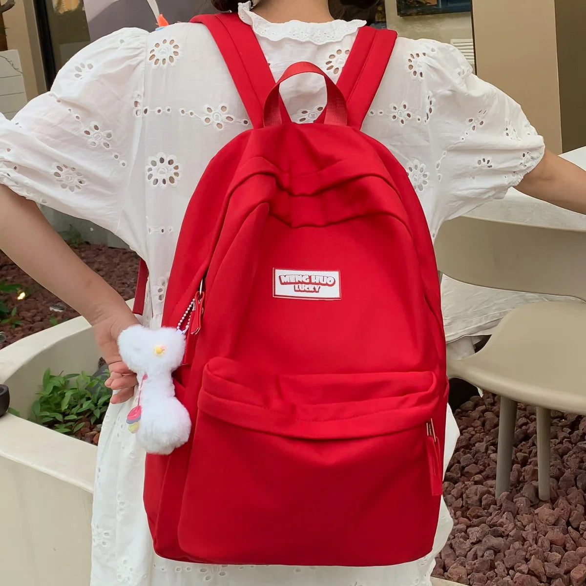Trendy Female Travel College Backpacks Kawaii Women Laptop Cute Book School Bags Girl Nylon Fashion Ladies Teenager Cool Student