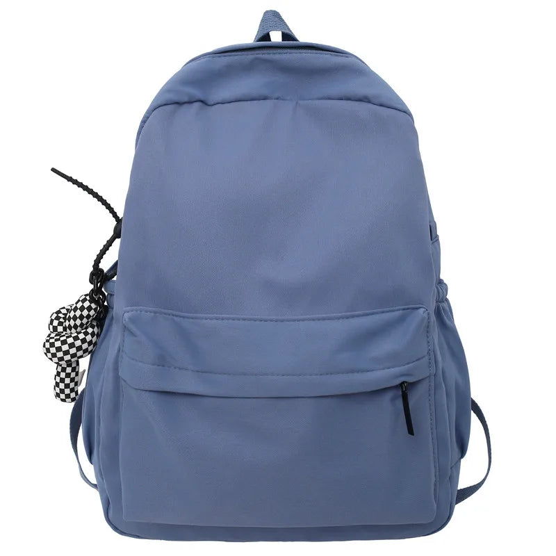 Trendy Female Waterproof Fashion Girl Travel Nylon Book Bags Women Student Laptop Cute School Bag Cool Lady College Backpack New